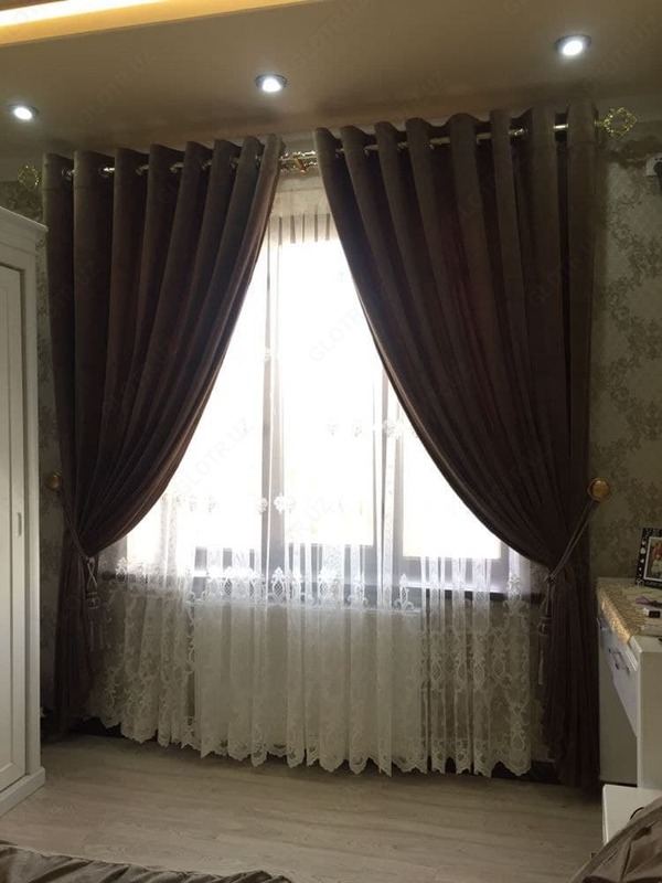 Комбинированные шторы Дайона