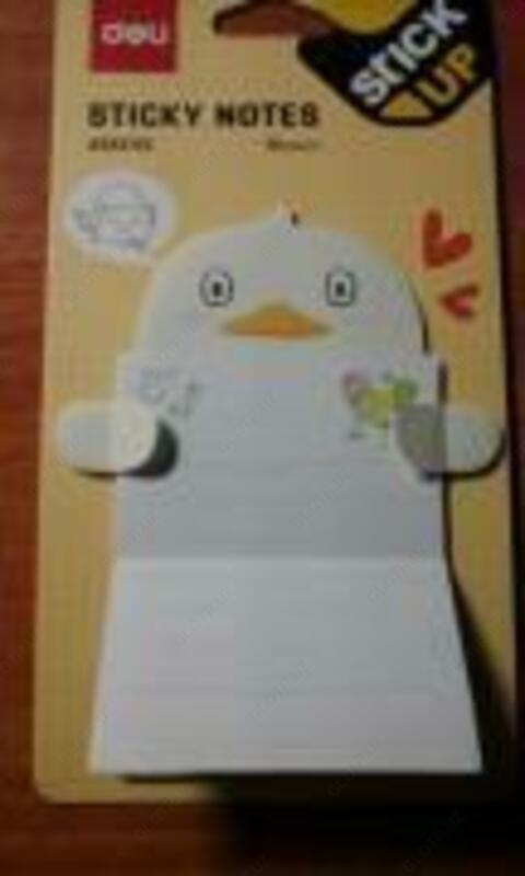   Oz-ozidan yopishqoq qogozli xatchoplar Deli EA55202