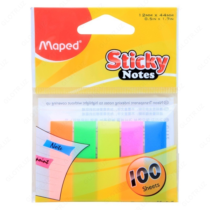  Самоклеящиеся бумажные стикеры Maped 759010AA - 