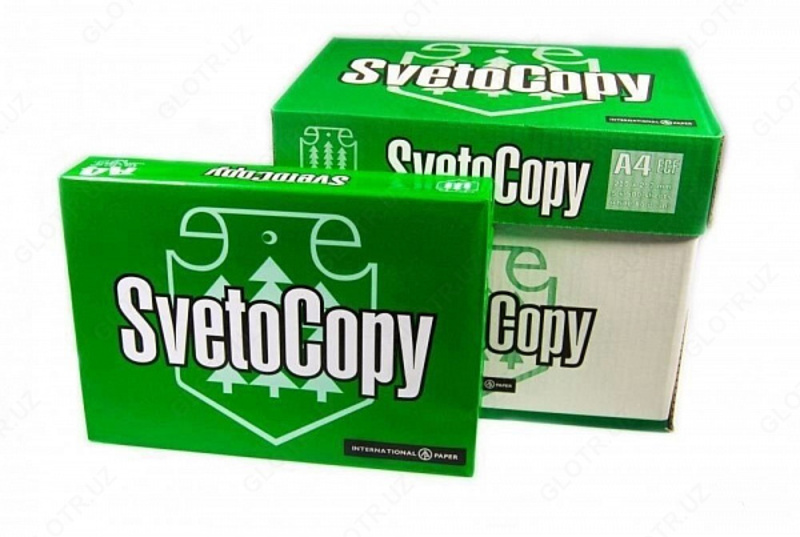 Бумага офисная "SVETOCOPY" А4