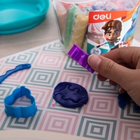   Мягкий ароматизированный пластилин DELI EXPLORA ED75386