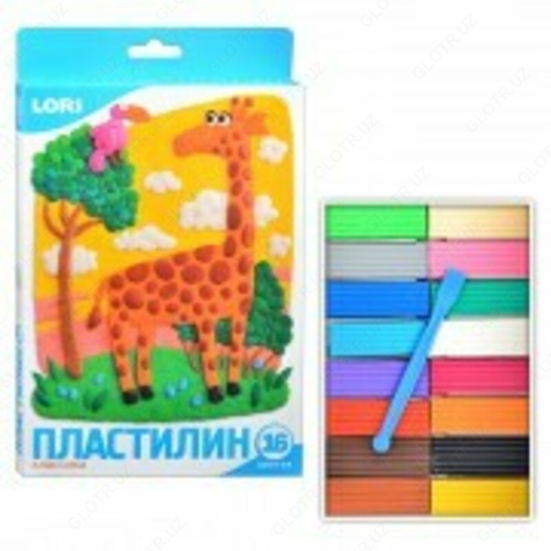 Пластилин "Классика" с европодвесом Пл-004 - от {0} сум