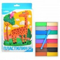 Пластилин "Классика" с европодвесом Пл-004 - от {0} сум