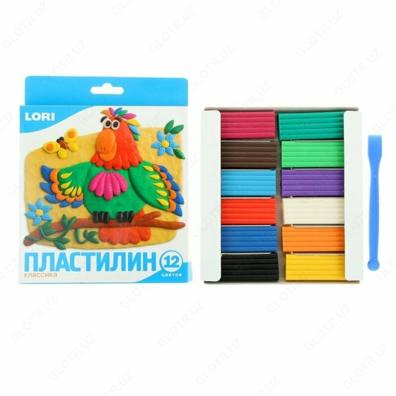 Пластилин "Классика" с европодвесом Пл-002