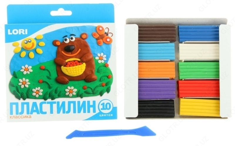 от {0} сум Пластилин "Классика" с европодвесом Пл-002