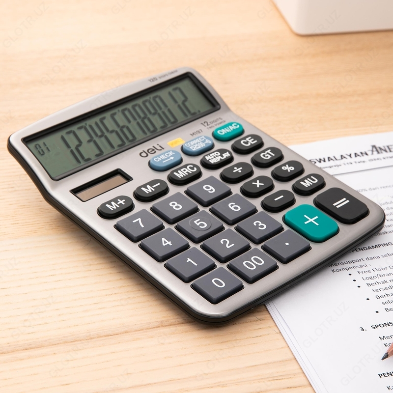 Калькулятор Deli EM19710