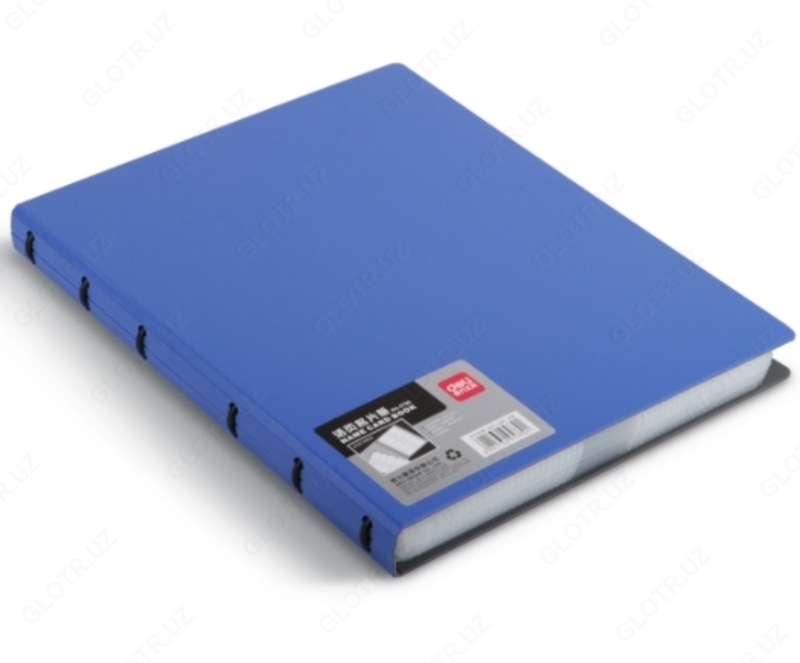 Визитница 600 кармашков (255*312) Deli 5780