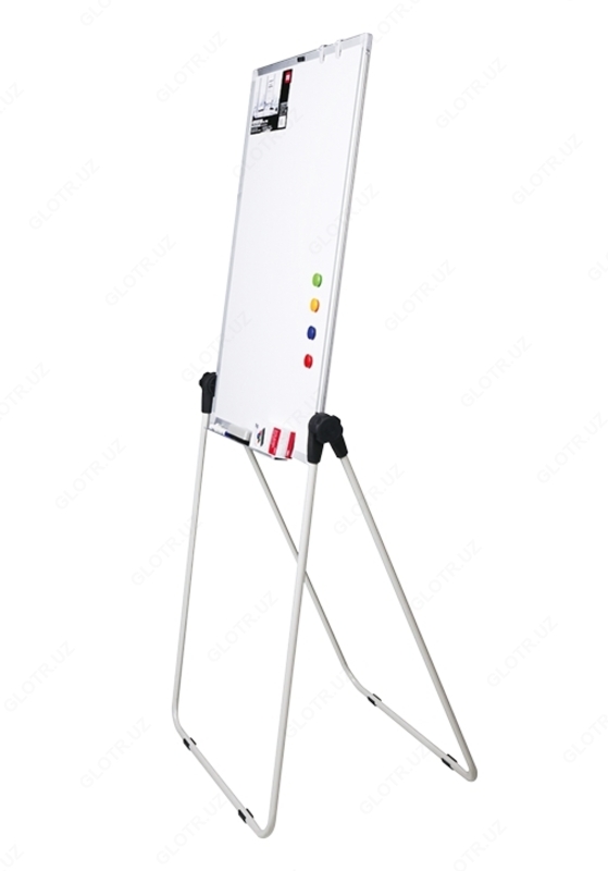 Доска белая флип-чарт  2-стор.магнит. 60*90см  Deli E7886