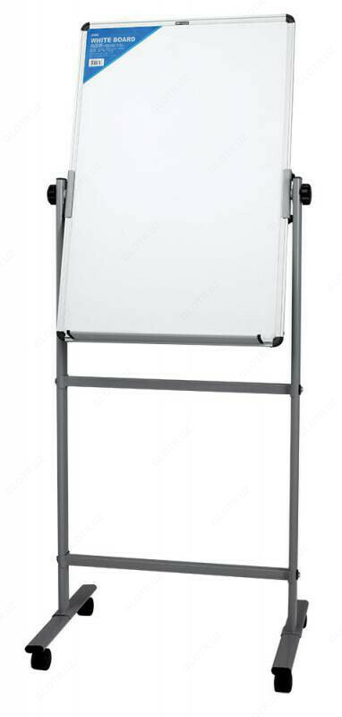  Доска флип- чарт на колёсиках  2-стор.магнит. 60*90  Deli E7893 - 