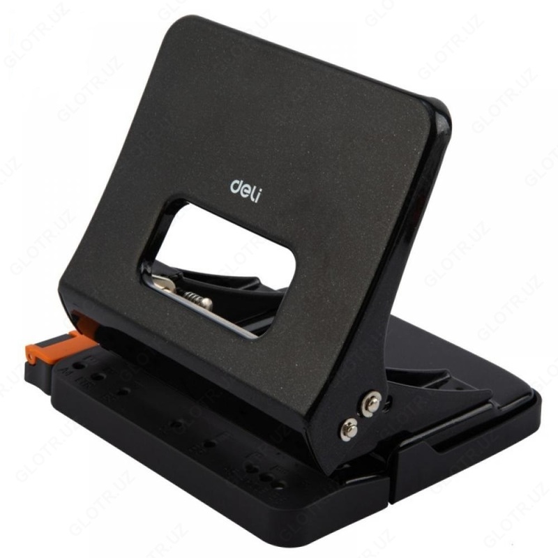 Дырокол Deli E0142 black