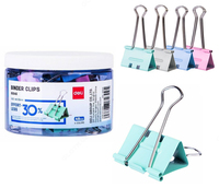  Зажим с легким нажатием 25мм 48шт Deli 8554S - 