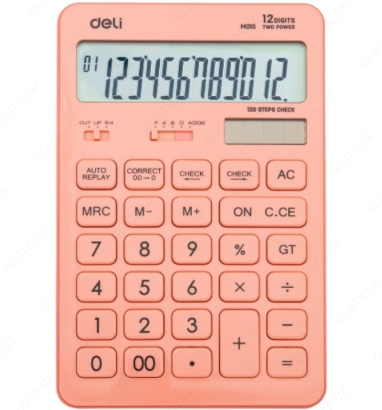 Deli kalkulyatori M01541 qizil - {0} so'mdan