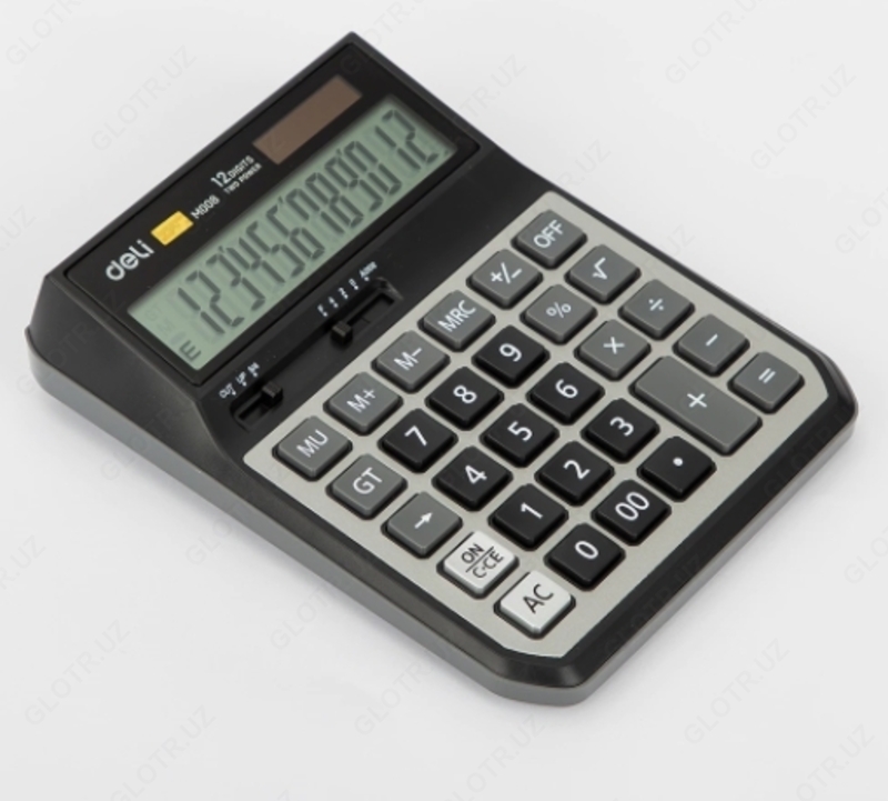 Qora Deli EM00820 kalkulyatori