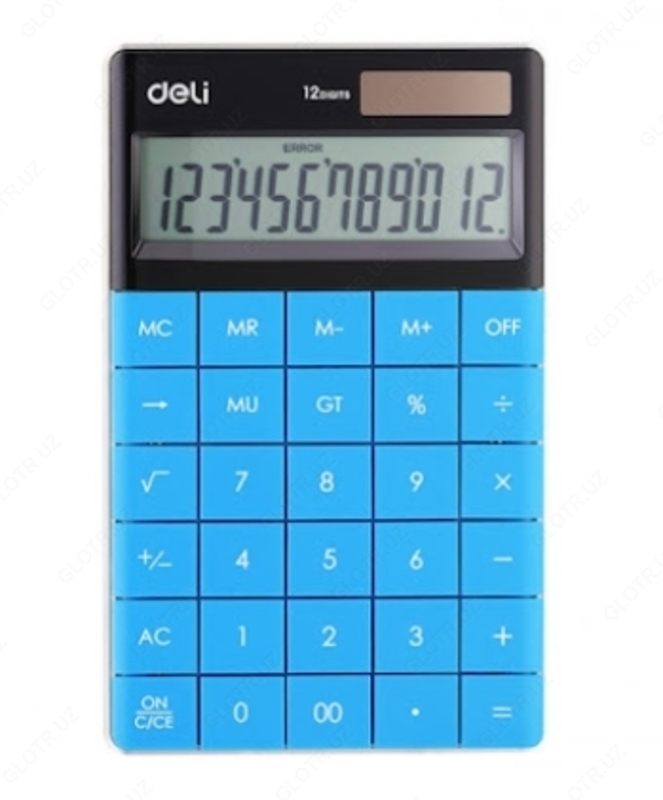 Kalkulyator  12 ta raqam  Deli E1589 kok