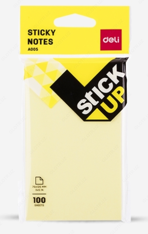  Самоклеящаяся бумага (76x126mm) Deli EA00552 - 