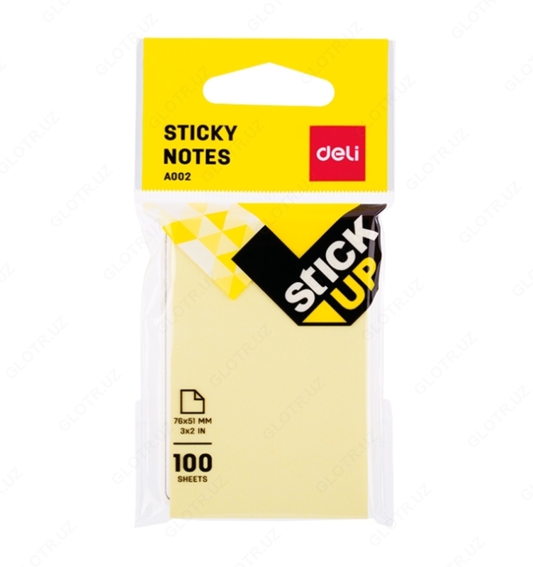 Самоклеящаяся бумага 76x51mm Deli EA00252 - от {0} сум