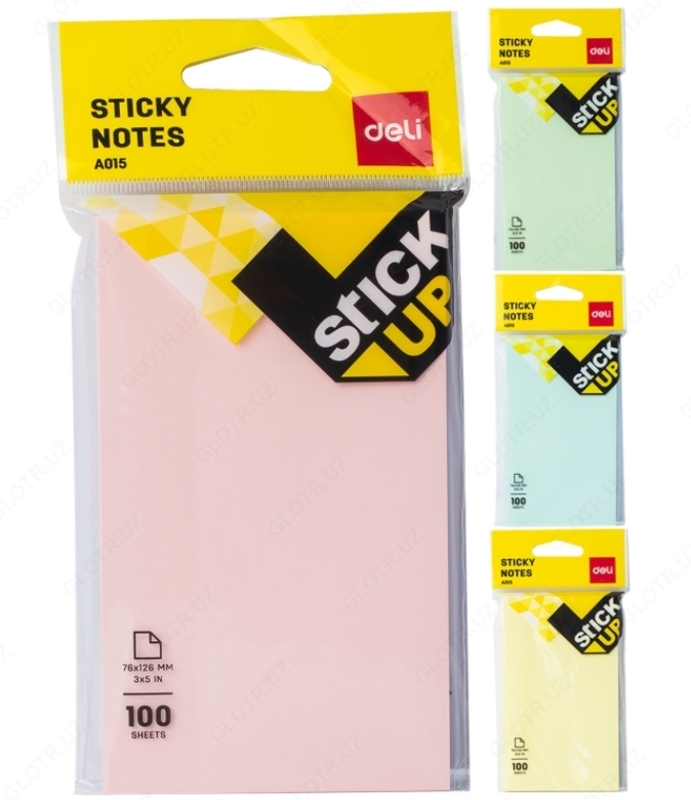 Deli EA01502 o'z-o'zidan yopishqoq qog'oz