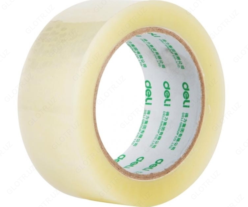 Клейкая лента 45мм*100  по 6шт Deli 30183
