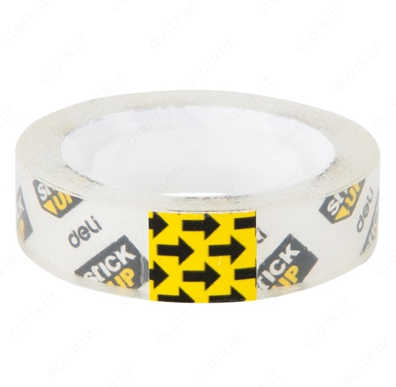 Клейкая лента 12мм*30м Deli E30015