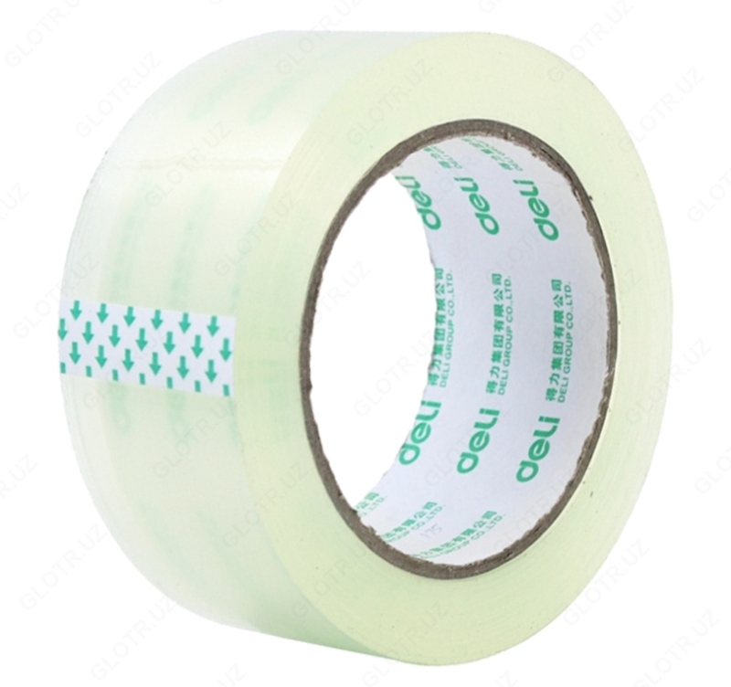 Yopishqoq lenta 60 mm * 60 m Deli 30332 - {0} so'mdan