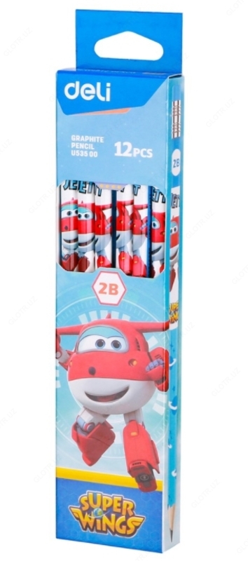 Карандаш чёрнографитный Deli EU53500