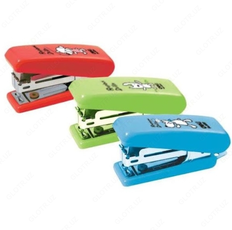 Мини-Степлер (разноцв) Deli 0222