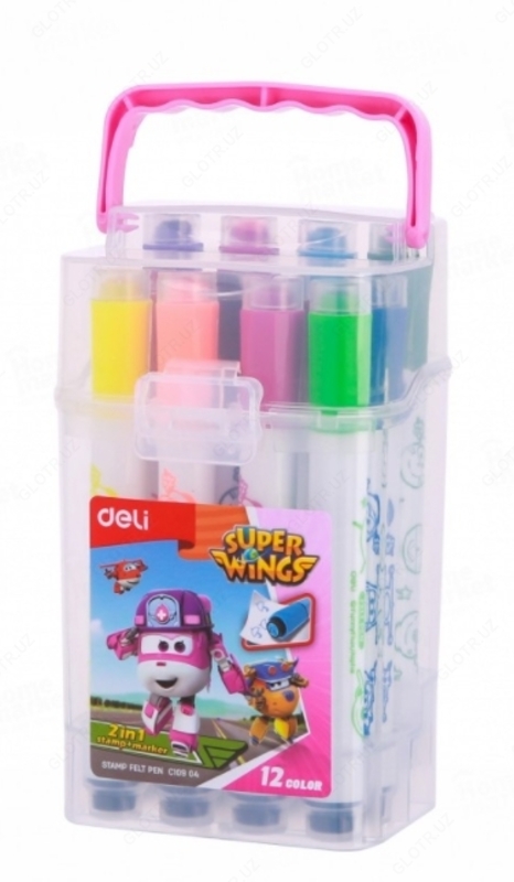 Фломастер Штамп Deli EC10904 - от {0} сум