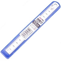 Линейка металлическая 15 см