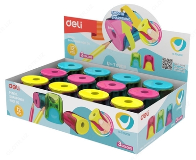 Точилка для карандашей 8mm Deli ER01000