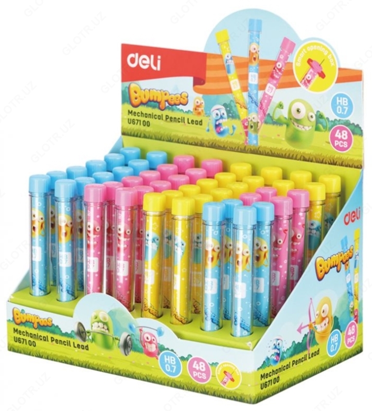 Mexanik qalamlar uchun qorgoshin 0 7 Deli EU67100