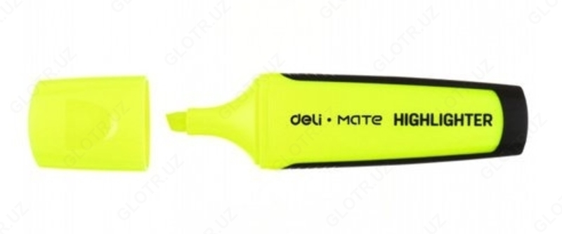 Маркер (желтый) Deli EU35070