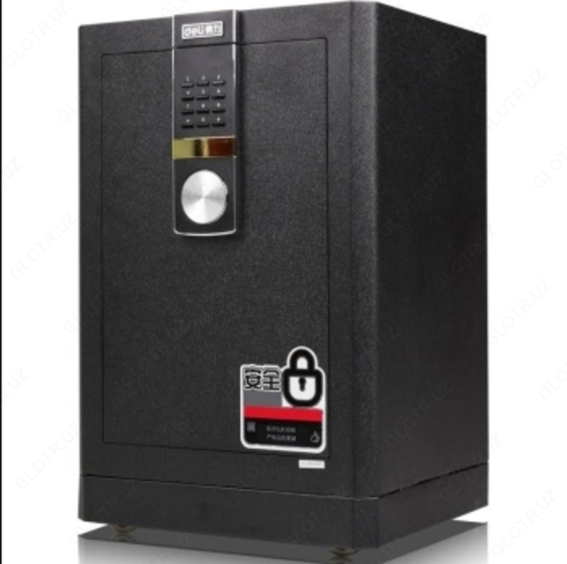 Сейф черный /750*450*440/110кг Deli 4045