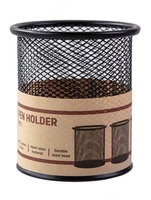 Qalam uchun kupa  metall (qora) Deli E9172