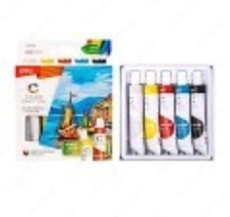 Bo'yoqlar Gouache 5tsv Deli EC11-5