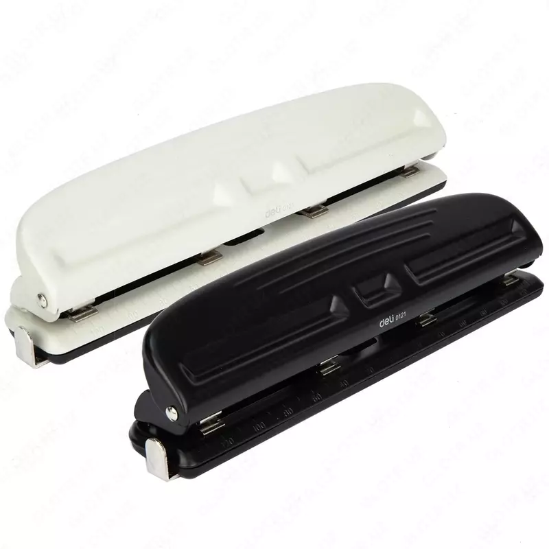 Дырокол 4-х отверстный на 10л