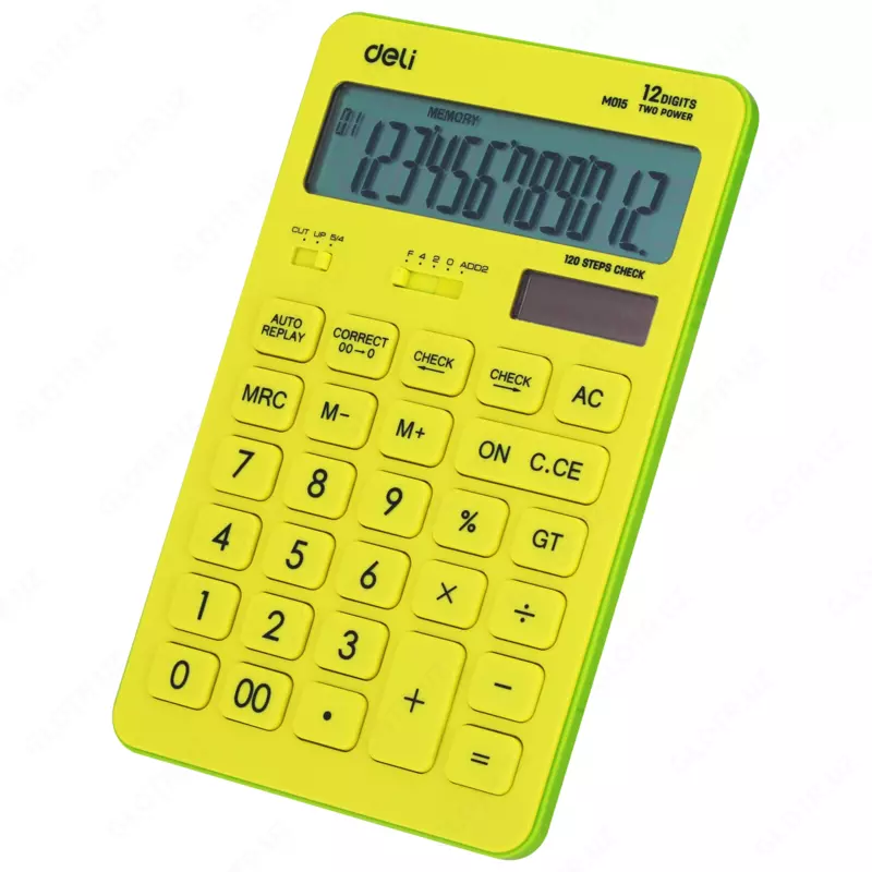 Калькулятор Deli M01551 зеленый