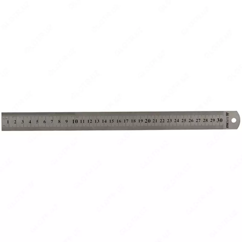 Линейка (30см железная) жесткая. 0.7 толщина