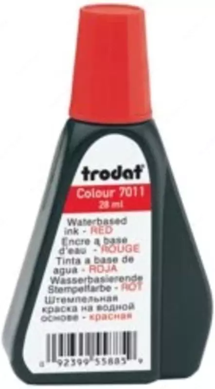 Штемпельная краска 28г. Trodat 7011 (red)