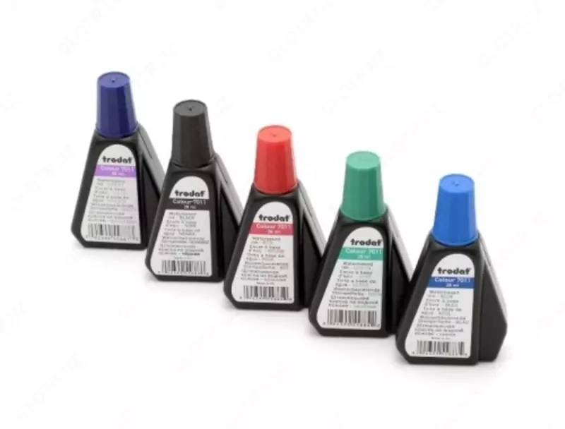 Штемпельная краска 28г. Trodat 7011 (red) - от {0} сум