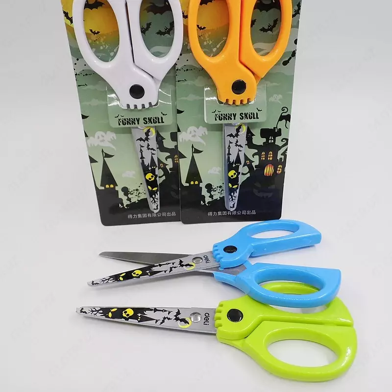 Ножницы с рисунком 135мм "Deli" 6064