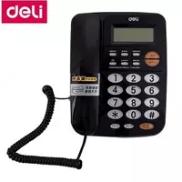 Телефонный аппарат со шнуром Deli 780 - от {0} сум