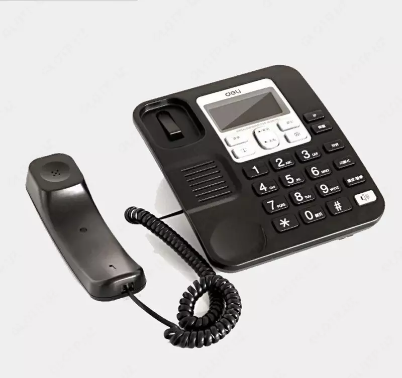 Deli 791 simli telefon apparati (qora) - {0} so'mdan