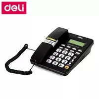 Телефонный аппарат со шнуром Deli 792 - от {0} сум