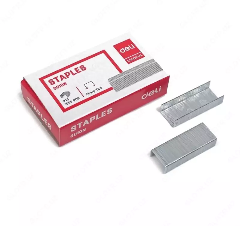№10 Deli E0010N stapler uchun shtapellar - {0} so'mdan