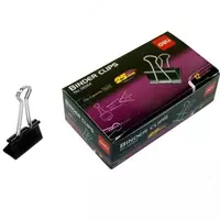 Qog'oz uchun kliplar Deli E38564 25 mm