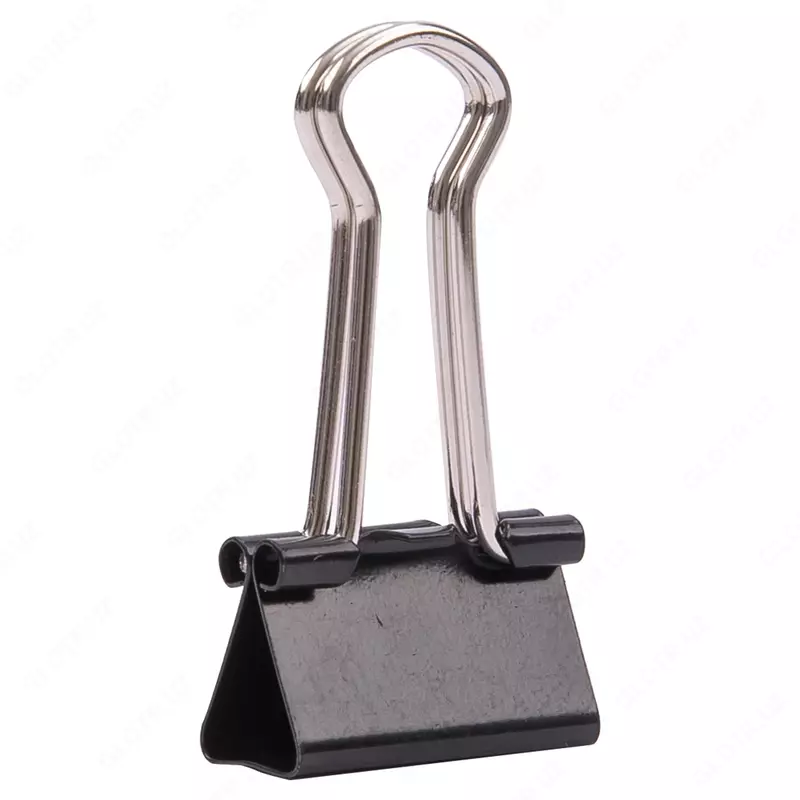  Зажимы для бумаги Deli E8565A 15 мм  черные  40 шт - 