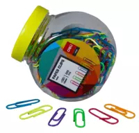 Qogoz qisqichlari Deli E0053  29 mm  rangli  200 dona