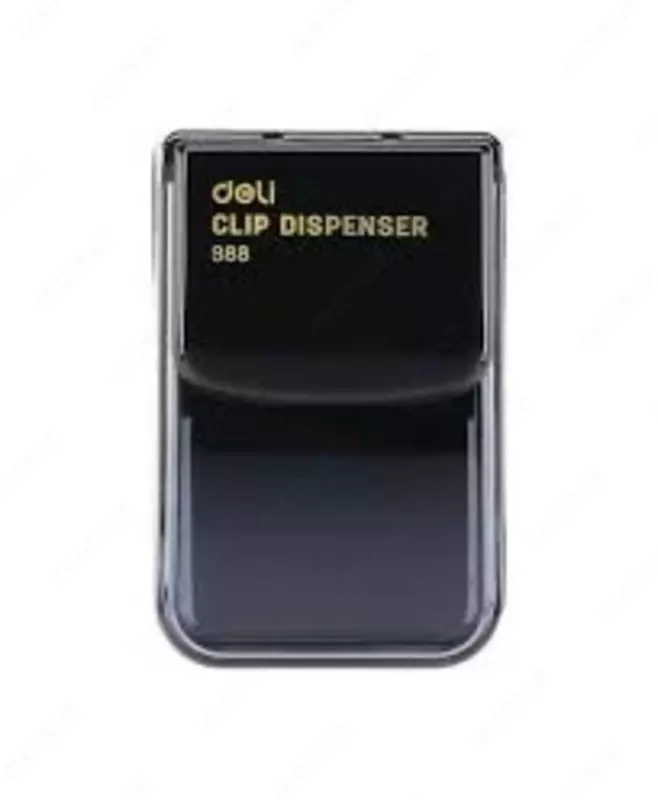 Подставка для скрепок Deli E988  магнитная (скрепочница)