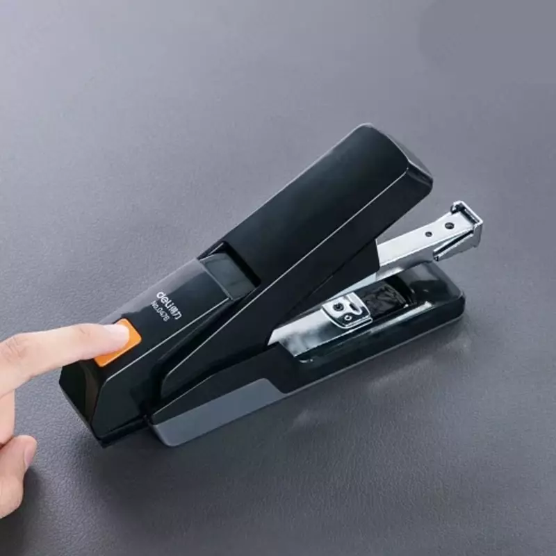   Stapler Deli 0476 25 varaq uchun  zımbalar № 24/6 va 26/6  qora