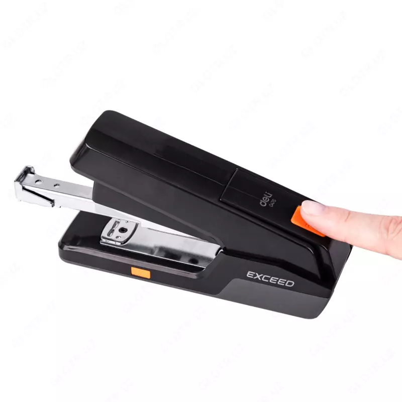  Степлер Deli 0476 на 25 листов  скобы № 24/6 и 26/6  синий Оптом и розница